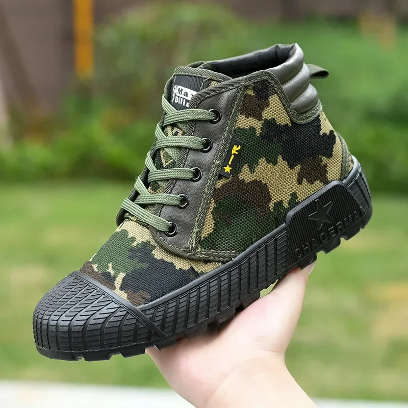 Whoholl Brand Fashion Retro Top Quality Canvas Lace-up Pampa Oxford Sneakers Flats Men Women Boots Casual Shoes Plus Size 38-46 4