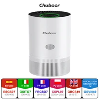 Chuboor Air Purifiers for Home H13 True HEPA for Bedroom Room kitchen washroom for Smoke and Dust Pollen Odors PM2.5 Detection