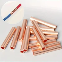 100ชิ้นแหวนทองแดงขั้วลวดจีบเชื่อมต่อเปลือยสายแบตเตอรี่ขั้วบัดกรีเชื่อมต่อ 1