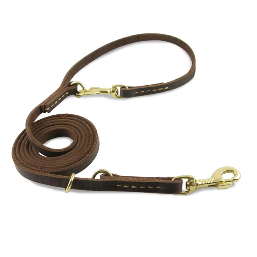 Leather Training Leashes Dogs Hands Free Leather Dog Leash Hands Free Dog Leash F Collars