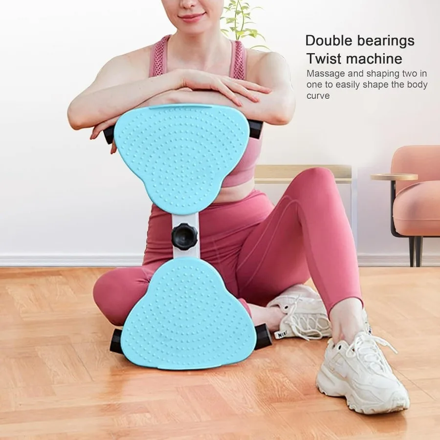 Exercise Twist Boards, Waist Twister Machine Exercise, Waist Sculpture Twister, Balance Board for Foot Massage and Weight LossPi