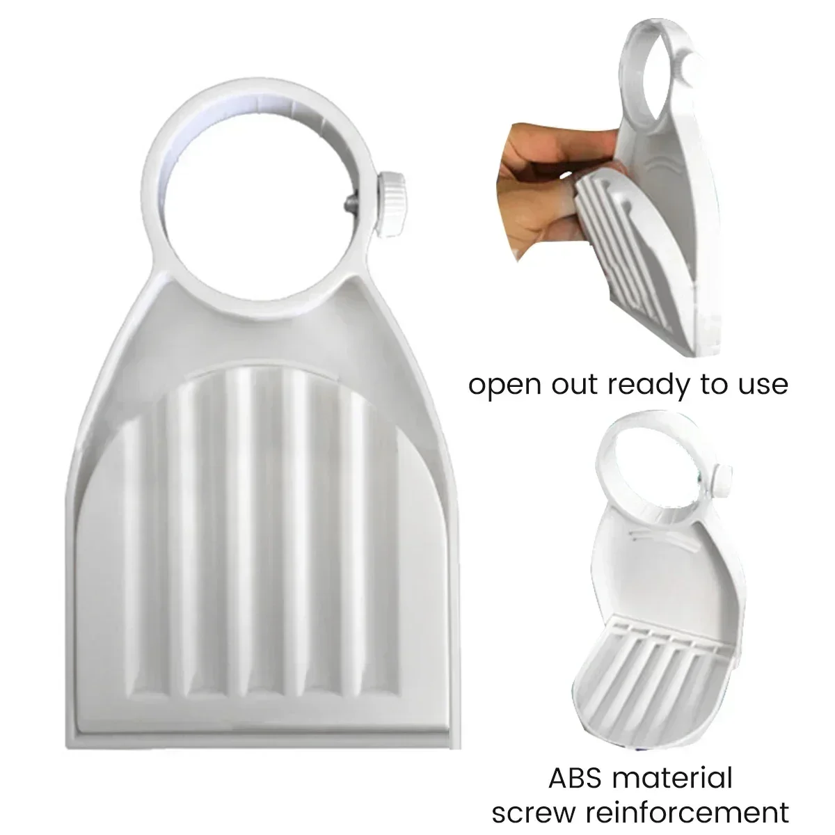 2Pcs Laundry Detergent Cup Holder Foldable and Adjustable Detergent Drip Catcher Thickened Drip Dispenser No More