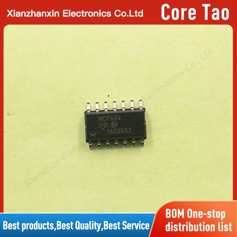 

5pcs/lot MCP604-I/SL MCP604 MCP604T-I/SL SOP-14 Operational amplifier IC chip