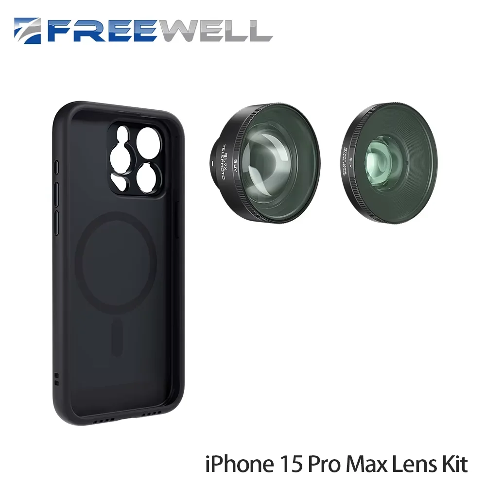 Sherpa F-Mount Len Kit 1.7x Telephoto & Long Range Macro Len and 3 Pack Creative