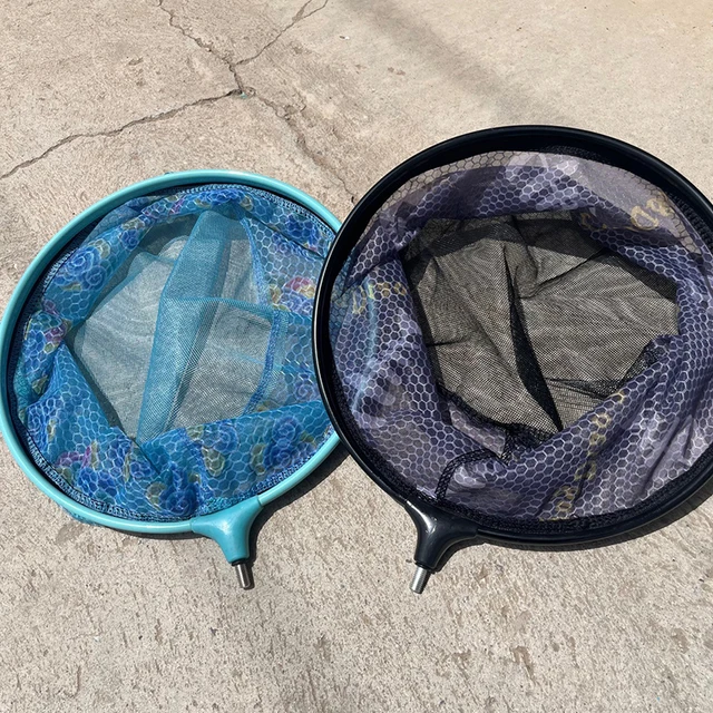Five Sizes Fishing Net Head Anti-hook Outdoor Hand Net Ultra Light Aluminium Alloy Solid Deepening Net Fishing Tool Accessories Five Sizes Fishing Net Head Anti-hook Outdoor Hand Net Ultra Light Aluminium Alloy Solid Deepening Net Fishing Tool Accessories