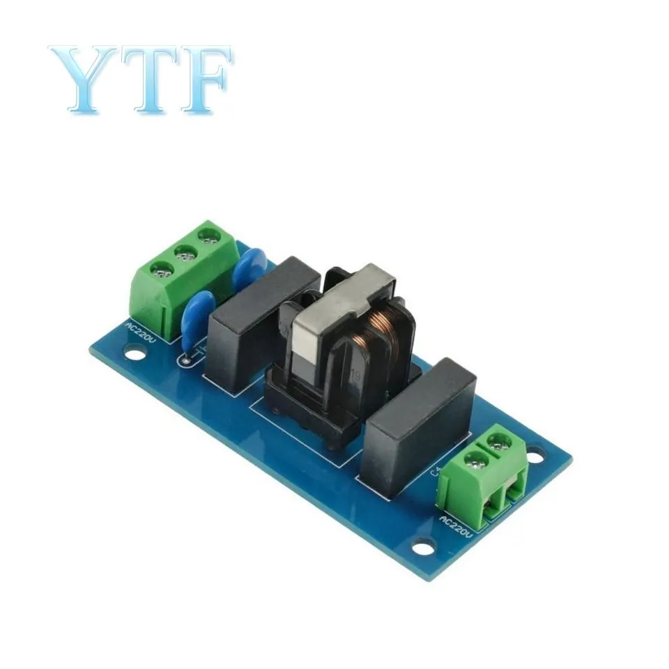 Filtro Emi Sound Booster Filtro Presa 220V 2A Modulo Filtro Emi Scheda Di Alimentazione