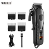 WAIKIL Professional Men's Electric Hair Clipper Multi functional Oil Head Electric Push Clipper USB Charging Digital Trimmer 1