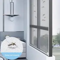 Secure Fit Window Screen Magnetic Anti-mosquito Screen with Strong Adhesion Adjustable Mesh Window for Insect Prevention 1