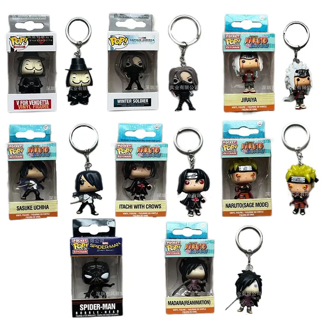 Naruto Disney Pop Keychain Funko POP NARUTO Keychain Jiraiya