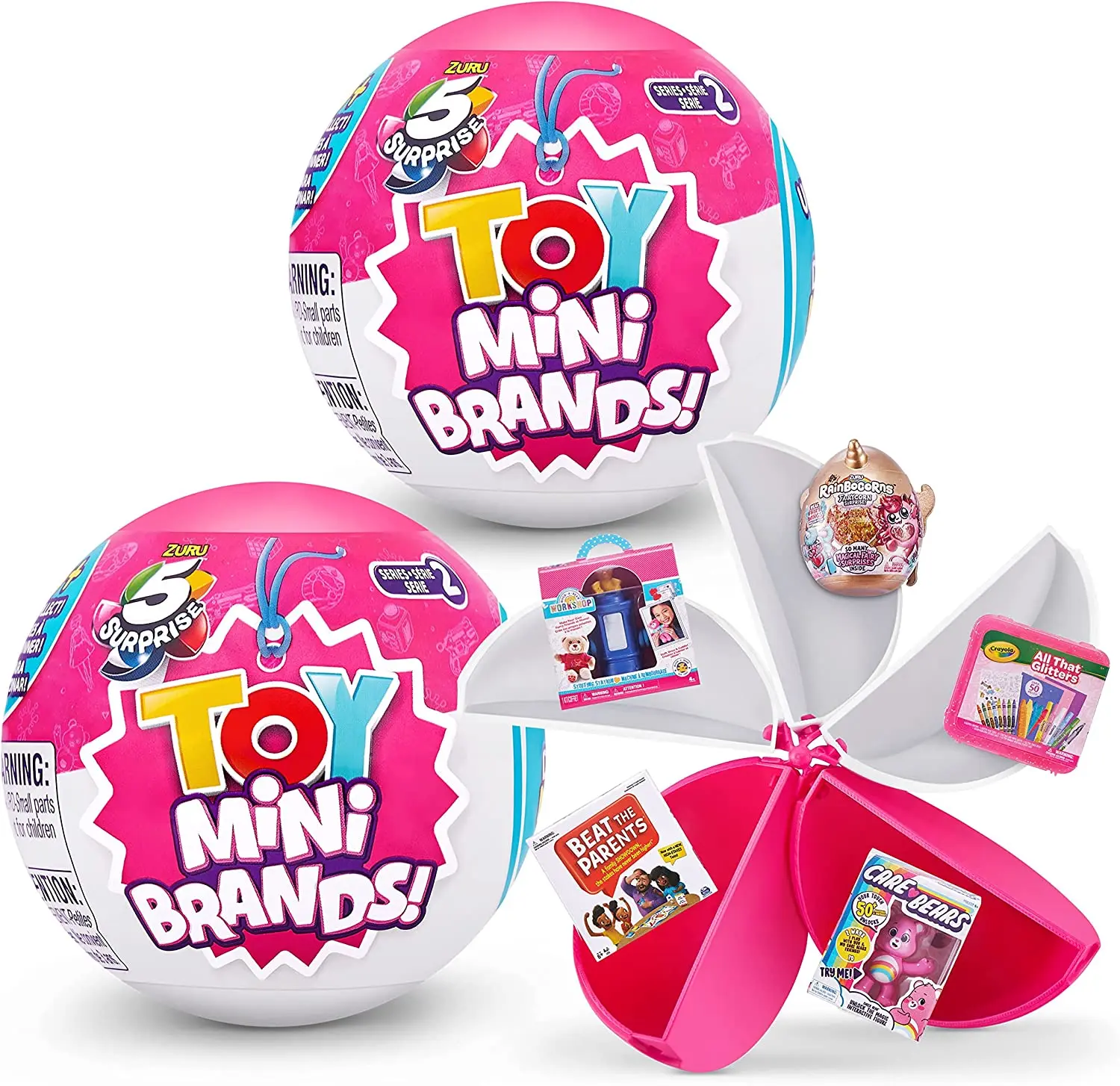 5 Surprise Mini Brands Mystery Capsule Real Miniature Brands Collectible  Toy by ZURU (3 Pack)
