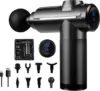 Massage Gun Deep Tissue Muscle Percussion Massager, 32 Speeds with LCD Touch Screen 8 Heads Shoulder Body Neck Back Relaxation 1
