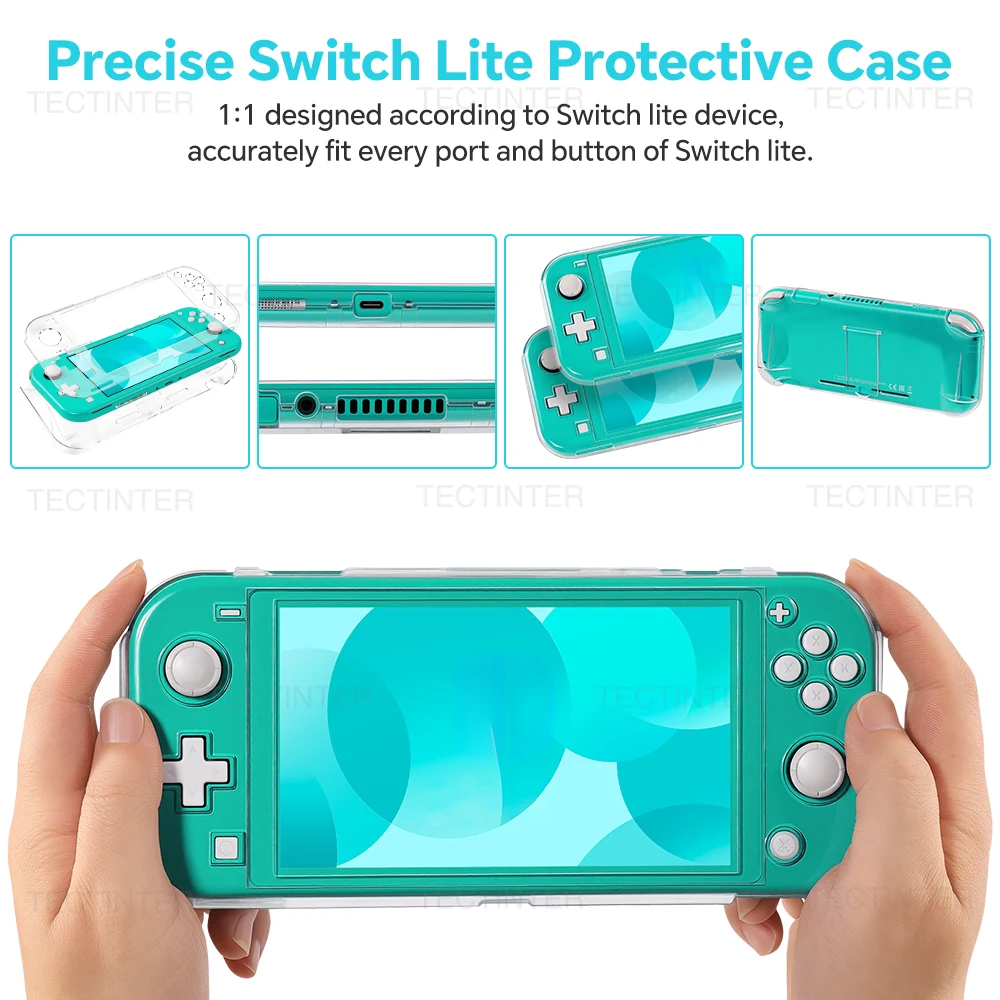 Crystal Clear Shockproof Protector Case with Stand