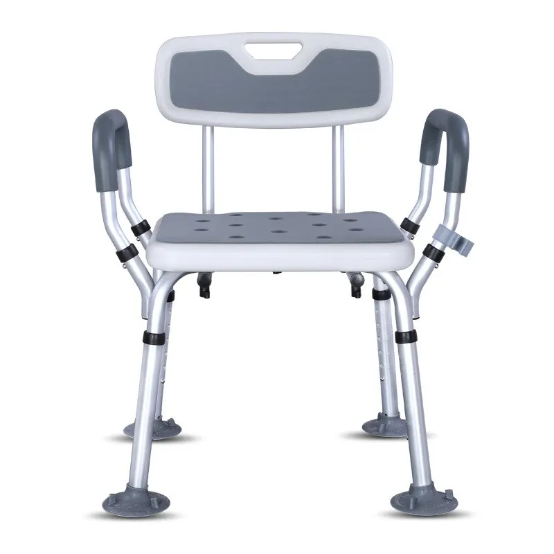 

Elderly Bath Shower Seat Toilet Disabled Bathroom Non Slip Shower Chair Hallway Folding Silla Plegable Bathroom Chairs EB60FS