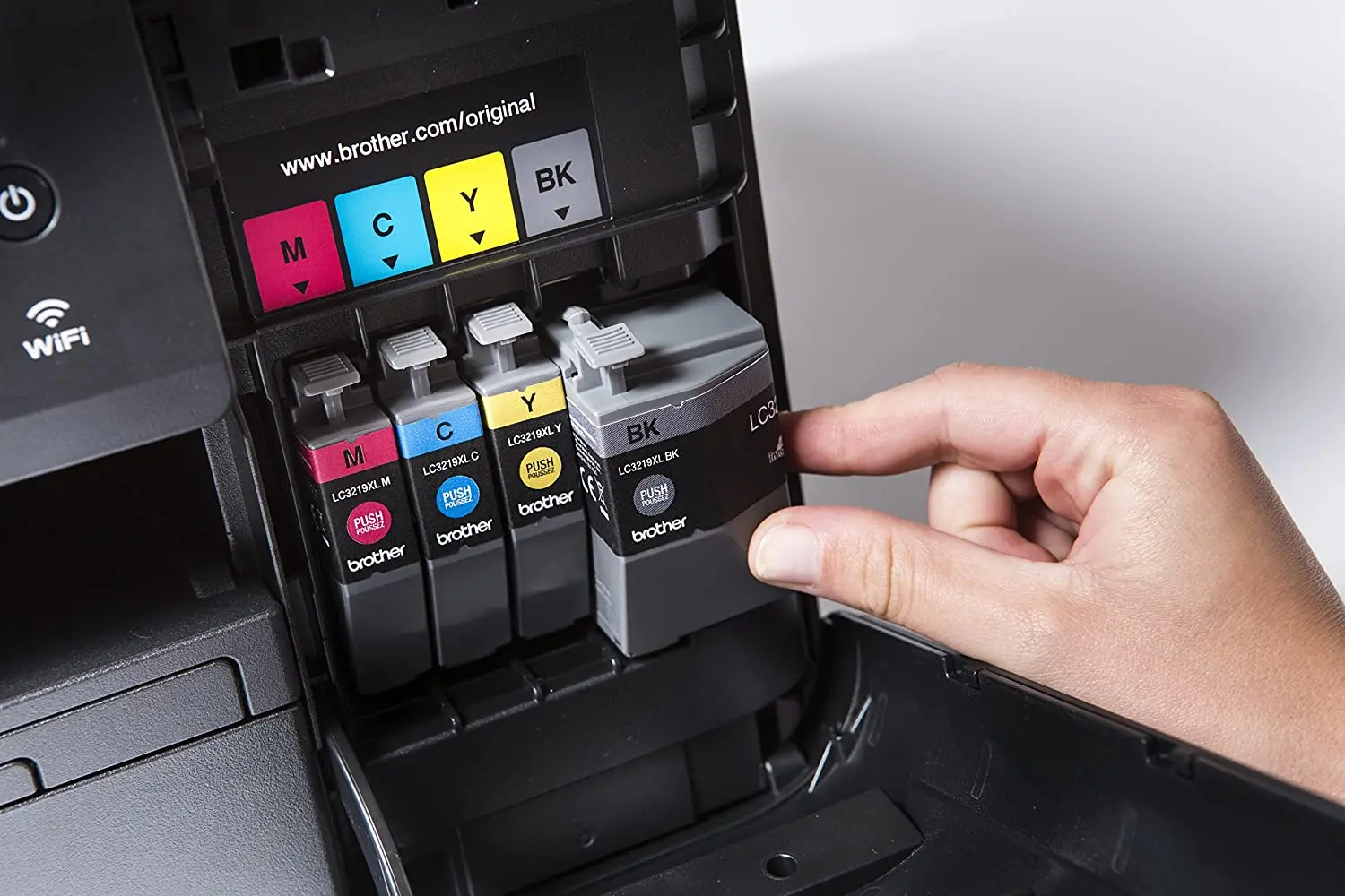 IMPRESORA BROTHER MULTIFUNCION MFC J5330DW 35PPM WIFI LAN FAX A3  DUPLEX|Cartuchos de tinta| - AliExpress