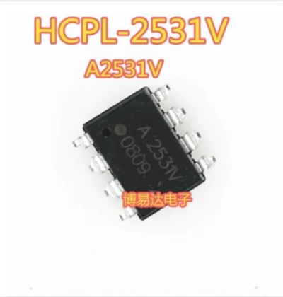

Free shipping 50PCS A2531V HCPL-2531V SOP-8