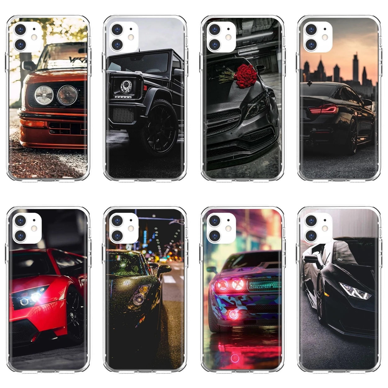 Мягкий прозрачный чехол для Huawei Honor 6 6A 7 7X 7A 7C 8 8C 8X 9 9X 10 10i 20 Lite Play Pro Sports-Cars-Men |