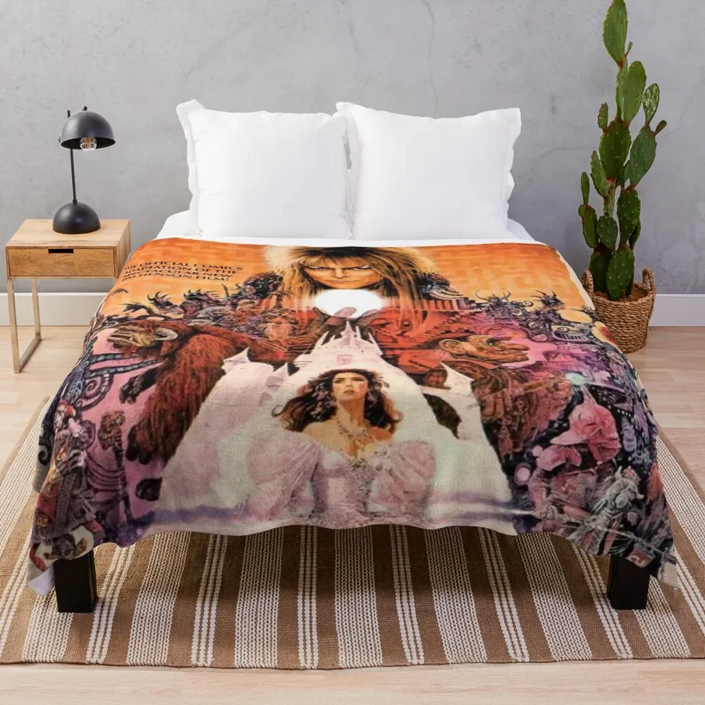 

Labyrinth Movie Throw Blanket Flannel Luxury Thicken Blankets