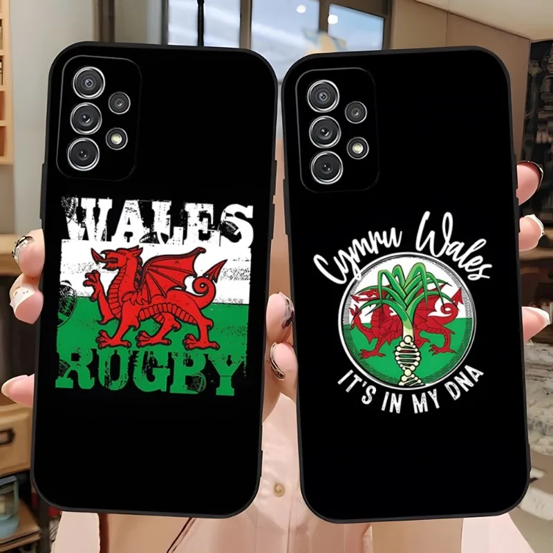 Welsh Flag Phone Case For Sumsung Galaxy A20 A52 A13 A53 A31 A32 A23