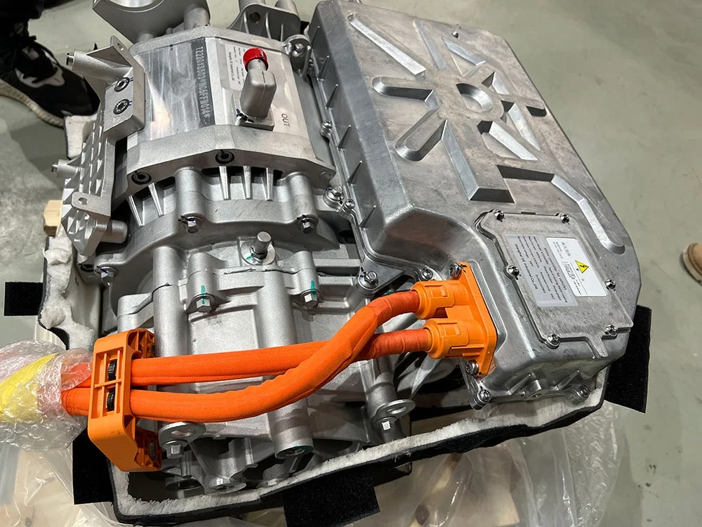 80KW 120KW 350KW 540V 650V EV water-cooled PMSM AC motor electric powertrain motor for car truck bus automakers