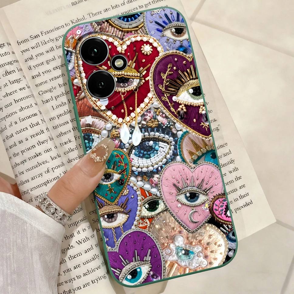 Fresh Watermelon Print Soft Liquid Silicone Anti-Slip Full Protection Phone Case