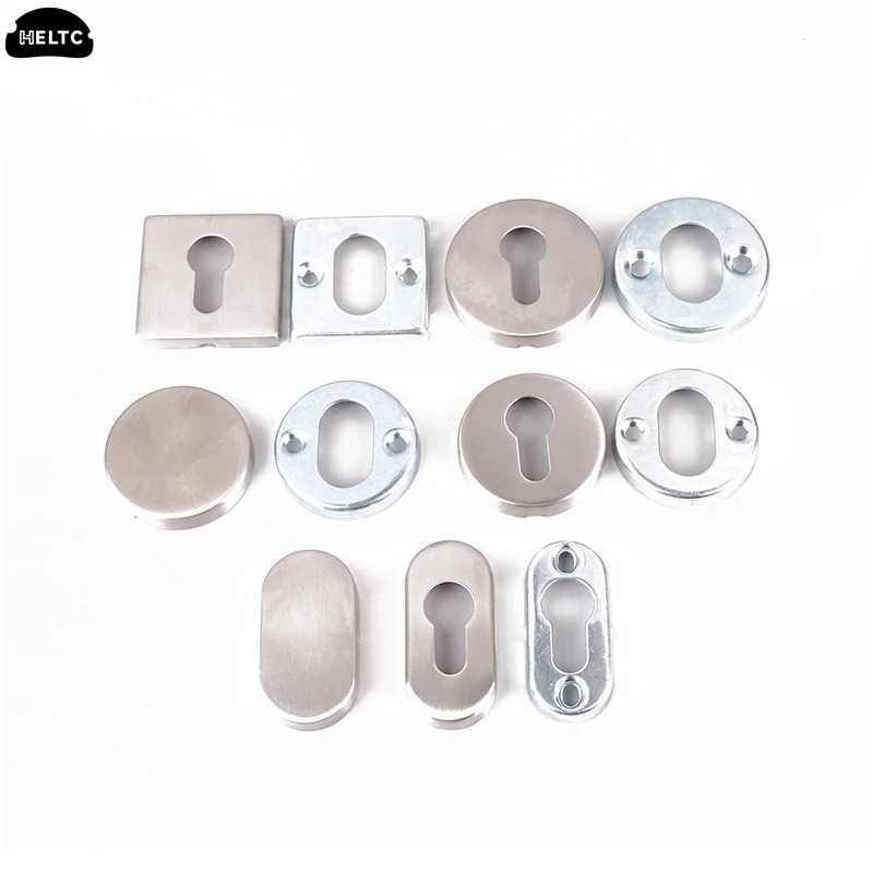 

1PCS 304 Stainless Steel Split Lock Cover Interior Door Lock Cylinder Accessories Decorative Cover