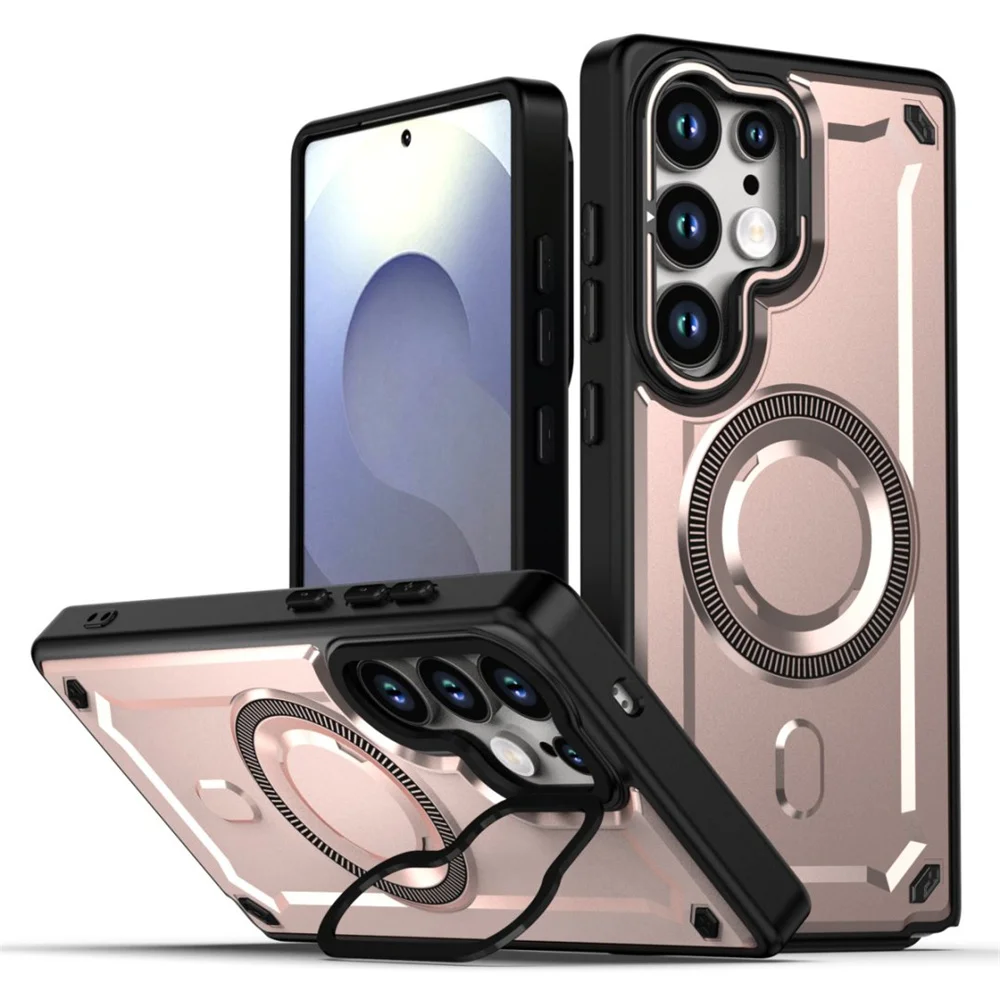 حافظة مغناطيسية بحامل عدسات قابلة للطي لهاتف سامسو...