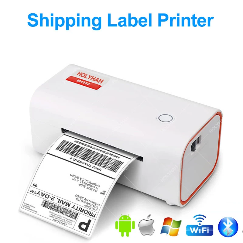 HOLYHAHShippingLabelPrinter4x6LabelPrinterforShippingPackages