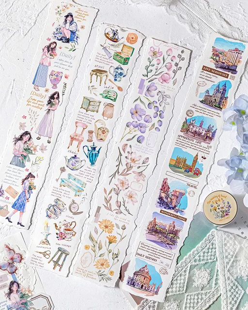 The Meaning of Travel Series Aesthetic Pet Washi Tape for Journaling  Scrapbooking Supplies Journals Planner Retro Arts Crafts - AliExpress