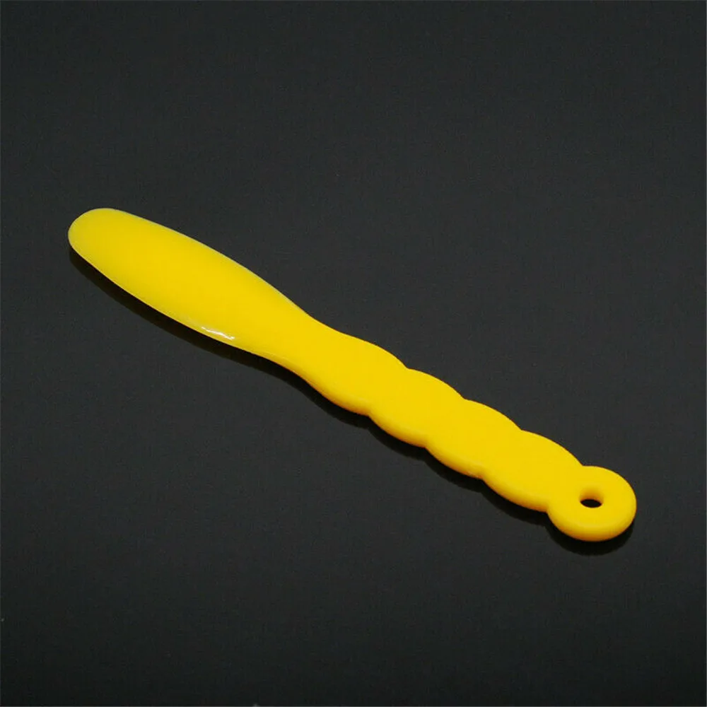 ספטולת סכין ערבוב פלסטיק לשיניים, 1 סט של קערות גומי, לערבוב צימנט וגבס אקרילי אלגינט, 1 יחידה.