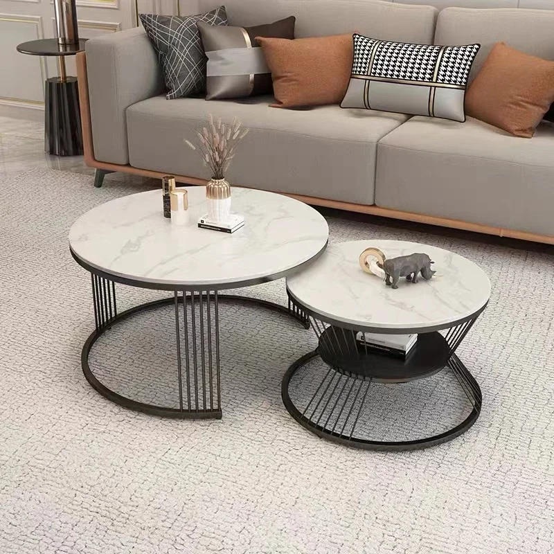 

Multifunction Nordic Coffee Table Minimalist Black White Coffee Table Bedroom Side Tavolino Da Salotto Outdoor Furniture Mzy