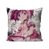 1pc Puella Magi Madoka Magica Anime Pillow Case Square Pillow Bedroom Sofa Leisure Comfort Car Living Room Home Decoration 40X40 6