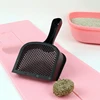 Plastic Pet Litter Shovel Smal Pet Toilet Pickup Scraper for Hamster Cats and Dogs Large Feeding Material Mixing Spoon