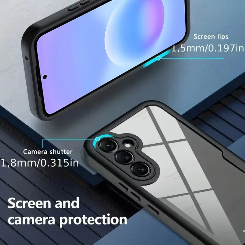 360° Full Cover Shockproof Case with Screen Protector
