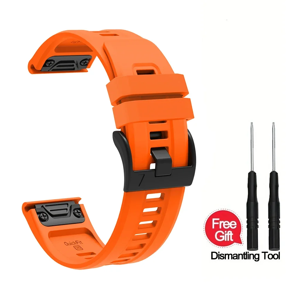 Silicone QuickFit Watch Band - Premium 22mm/26mm Strap