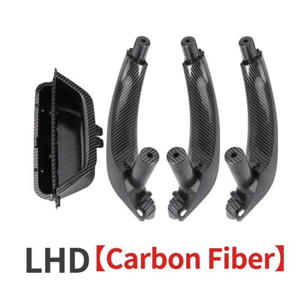 

Interior Door Handles Inner Door Panel Handle Cover For BMW F25 F26 X3 X4 2011-2017 Inner Doors Panel Handle Bar Pull Trim