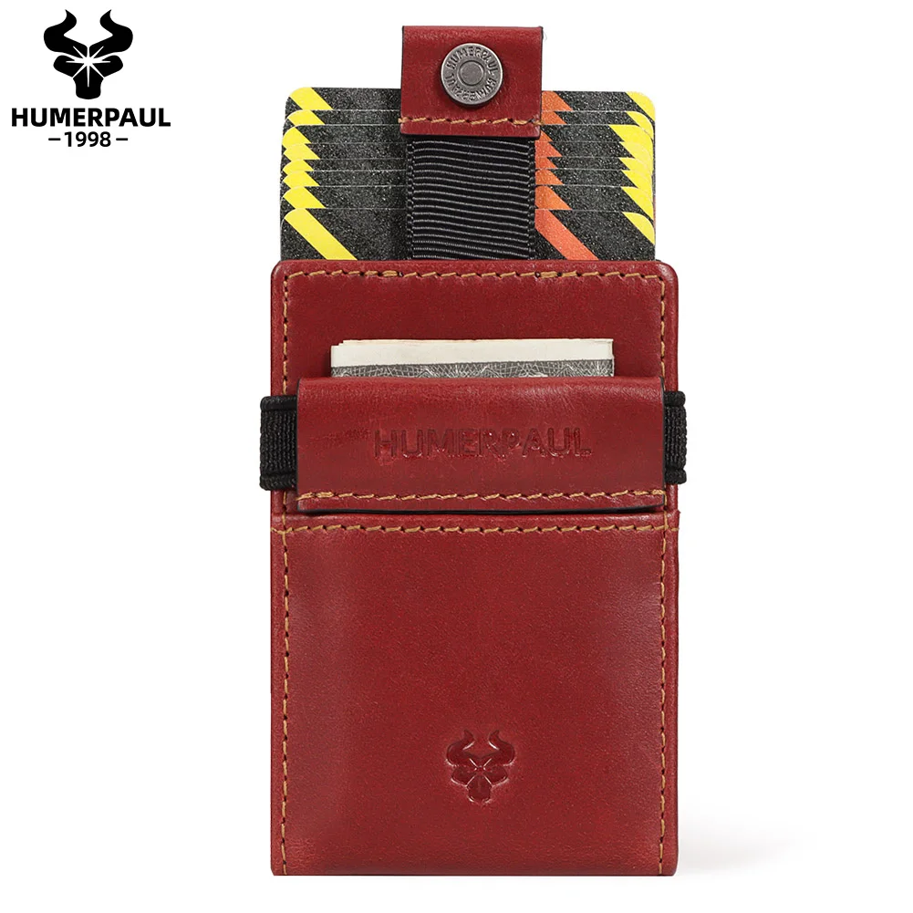 Slim and Lightweight Men's Multi-Card ID Holder