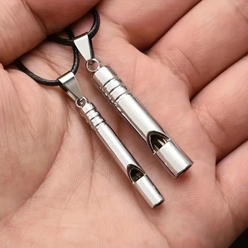 Outdoor Survival Whistle Necklace 1