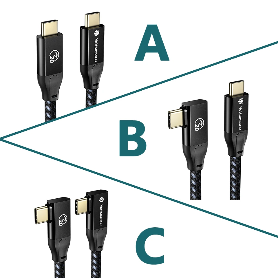 Yottamaster 20Gbps 100W USB C to USB C Cable