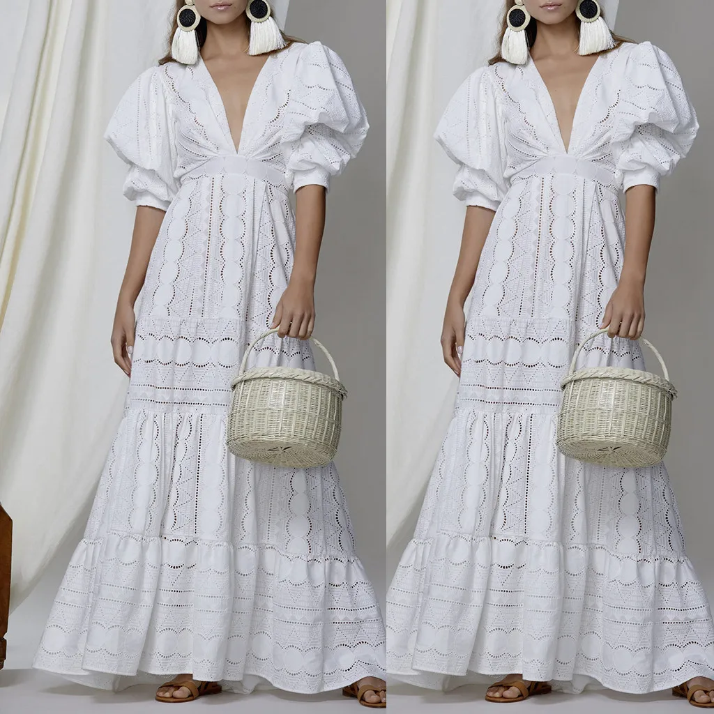 Las Mejores Ofertas En Vestis Bohemio De Lino Para Mujer | EBay
