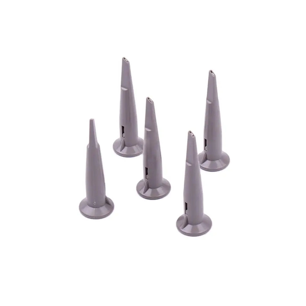 Universal Oscilloscope Probe Protective Caps with Hook - Black and Grey