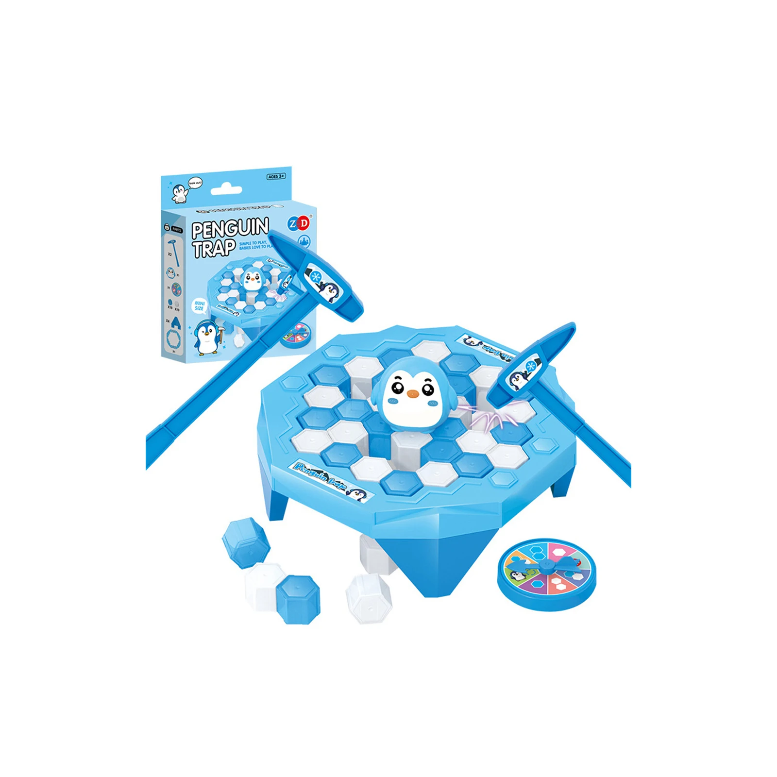 Generic 110pcs Mini Penguin Trap ParentChild Interactive