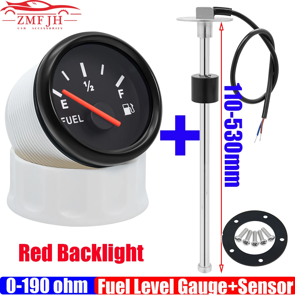 100-550mm-Stainless-Steel-Marine-Fuel-Level-Gauge-Sensor-Fit-Boat-Car ...