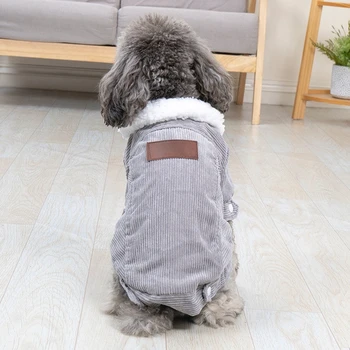 Dog Clothes Autumn Winter Puppy Pet Dog Coat Jacket For Small Medium Dogs Thicken Warm Chihuahua Yorkies Clothes Pets Apparel 5