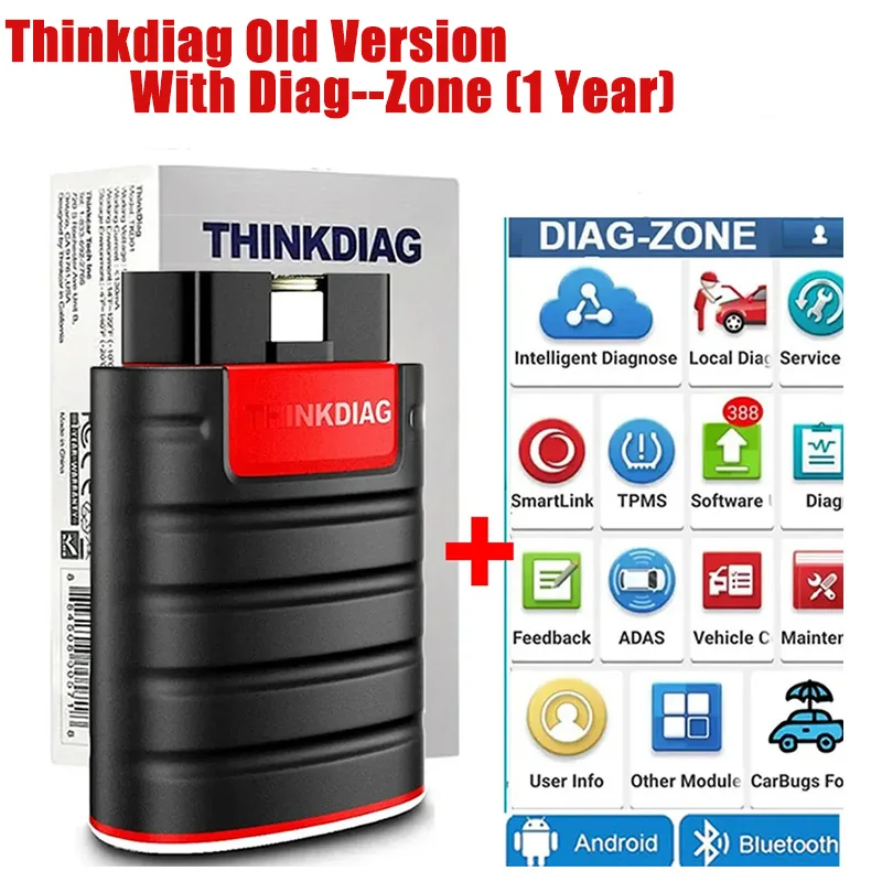 

Thinkdiag старая версия diagzone 1 год, 2 года, все системы и Thinkcar Thinkdiag, новая версия, сканер GOLO PRO4 DBSCAR OBD