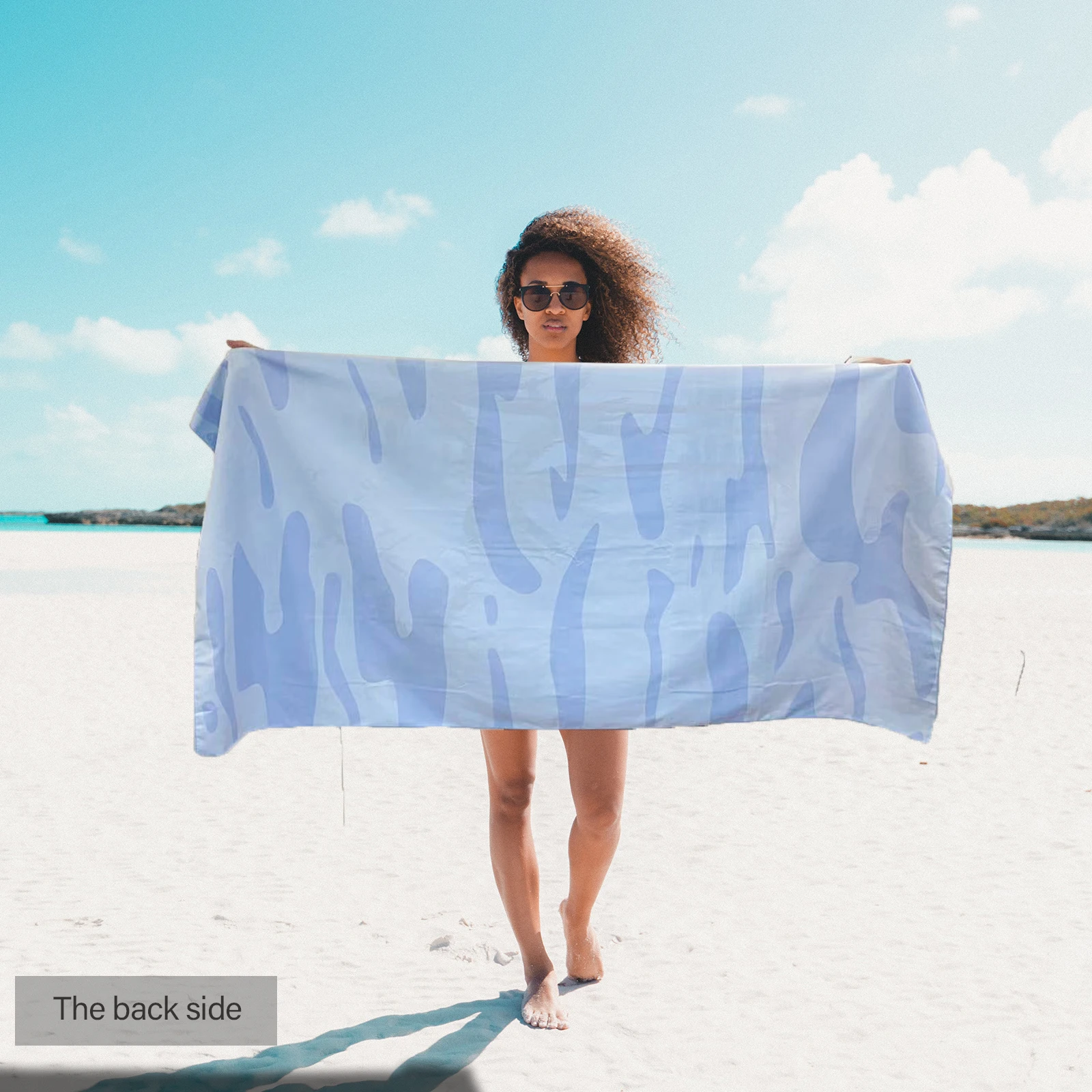 1 PC Large Size Beach Towel XXL Coconut Palm Printed Quick Drying Microfiber Portable Towels For Summer Days Sport Towel