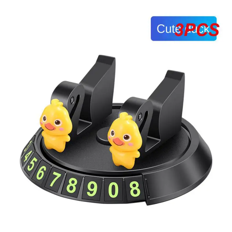 

3 шт., автомобильный держатель для телефона, с мультяшным рисунком