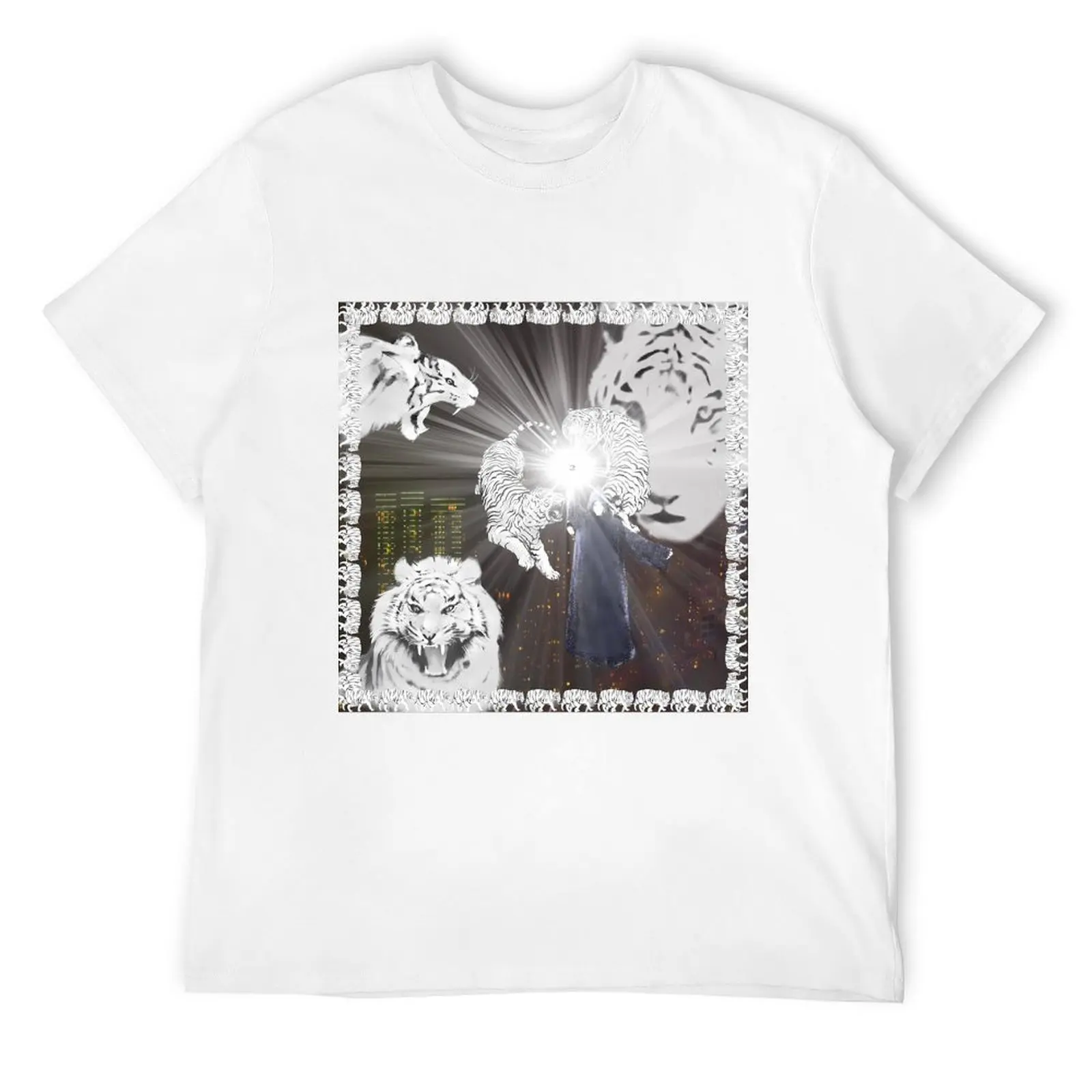 white tiger - 2hollis T-Shirt oversizeds plain kawaii clothes