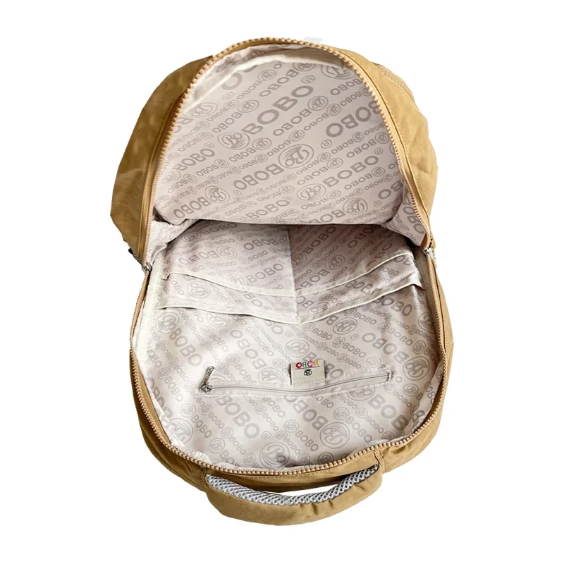 Fashion High-capacity Women's and Men's Backpack Lightweight Laptop Bag Schoolbag Travel Pluggable Suitcase Pole School Backpack
