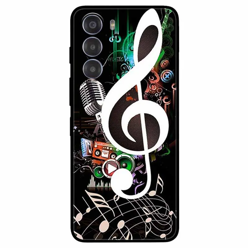 Cute Cartoon Soft TPU Silicone Phone Case - Painted Cat Design