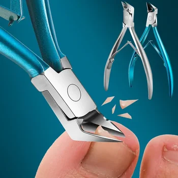 Professional nail cutters Stainless steel nail cutters for paronychia cuticles Nail cutters Stainless steel incarnite nail scissors Manicure tool 1